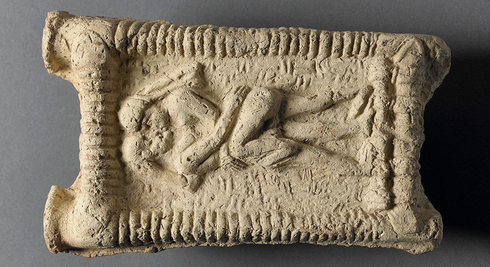 Babylonian clay model