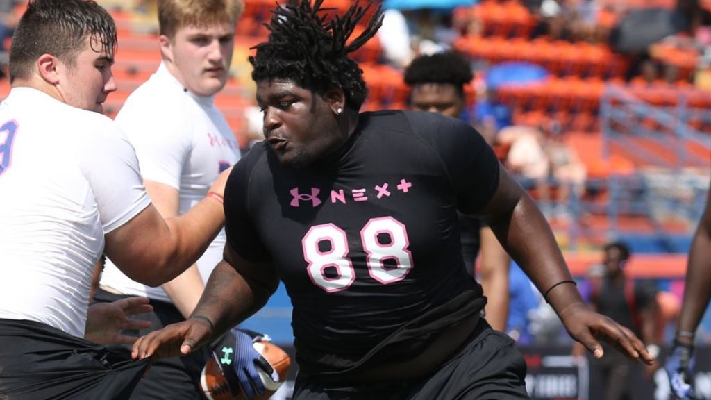 This 4-star DT recruit from Florida has over 60 college offers